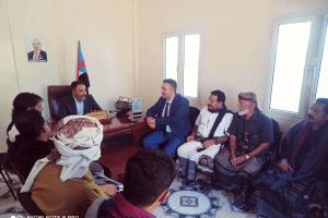 رئيس انتقالي أبين يلتقي وكيل المحافظة الشيخ حسين الجنيدي وشخصيات قبلية من محافظة شبوة