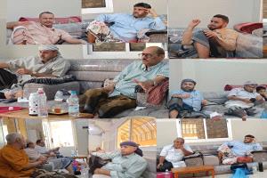 السفير أحمد عبد الله المجيدي يستقبل عددًا من القيادات والشخصيات الاجتماعية في لحج