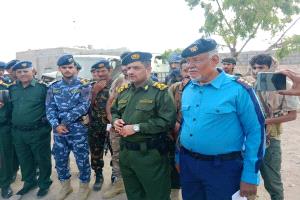 مدير أمن أبين يدشن فعاليات اسبوع المرور العربي