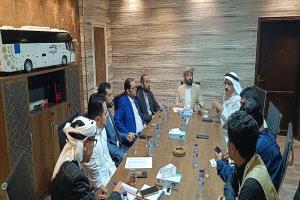 وكيل وزارة الاوقاف والارشاد يطلع على ترتيبات نقل وتسكين حجاج اليمن