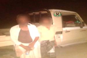 حزام أبين يطيح بعصابة سرقات خطيرة قادمة من الحديدة