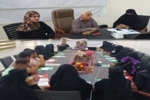 فضيل يدشن الدورة التدريبية الخاصة بالأرشفة لموظفي وموظفات ديوان جامعة لحج