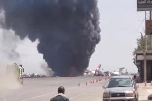 الكشف عن تفاصيل اللحظات الأخيرة لقصف وتدمير آخر طائرة في مطار صنعاء