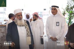 رئيس لجنة مكتب شؤون حجاج اليمن بالمدينة المنورة يزور شركة الأدلاء لبحث ترتيبات استقبال الحجاج