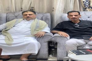 الشيخ العيسي يلتقي مستشار محافظ أبين عادل موسى
