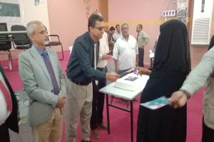 لحج تدشن توزيع القسائم الصحية بالمحافظة