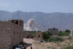نجاة قائد عسكري واستشهاد مواطن بانفجار إرهابي في مديرية لودر