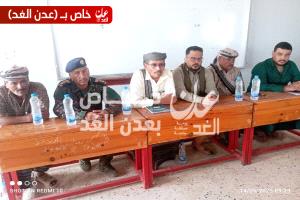 اجتماع تنسيقي في أحور لدعم مشاريع الوكالة التنموية