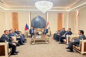 وزير الخارجية يلتقي المبعوث الخاص للرئيس الروسي للشرق الاوسط وأفريقيا