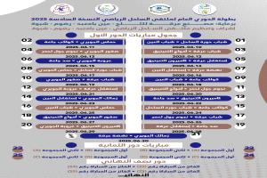 ملتقى الساحل الرياضي بشبوة يعلن موعد بطولة الدوري العام النسخة الـ( 6 )