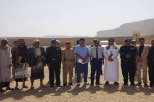 النيابة العامة وشرطة شبوة تنفذان حكم القصاص الشرعي بحق المدان خالد القبيسي