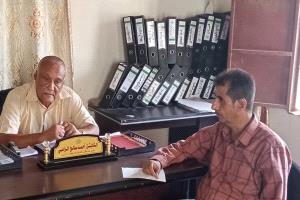 مدير إدارة الشباب والرياضة بانتقالي أبين يبحث مع الراعي سُبل النهوض بالبنية التحتية الرياضية