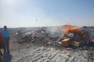 بتوجيهات مدير عام عتق.. إتلاف طن من الأدوية المنتهية ضمن حملة رقابية لحماية صحة المواطنين