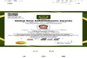 الدكتور محمد فضل محمد من جامعة لحج  ينال جائزة أفضل باحث في الرياضيات للعام 2025