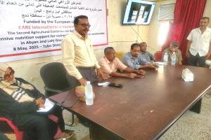 مشروع دعم التغذية ينظم المعرض الزراعي الثاني للحبوب  بدلتا تبن
