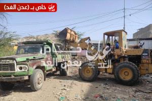 صندوق النظافة بمودية ينفذ حملة لنقل المخلفات الى خارج المدينة