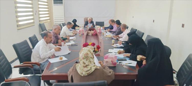 مجلس جامعة لحج يعقد اجتماعه لدورتي سبتمبر وإكتوبر 2025ـ ويناقش عدد من القضايا المختلفة