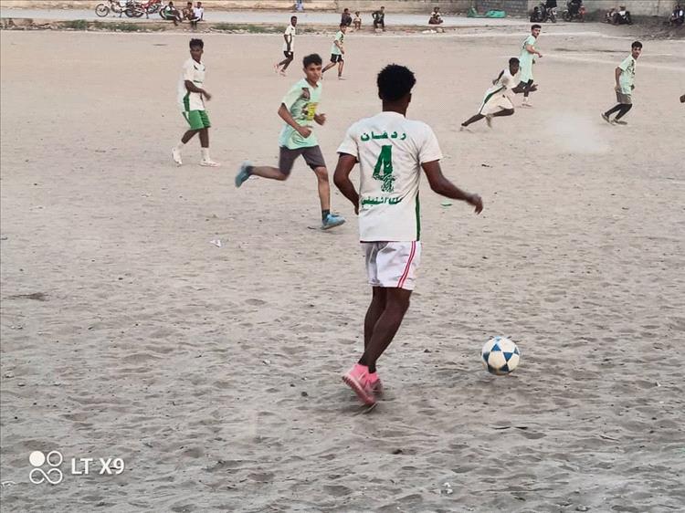 التعادل السلبي ينهي لقاء ردفان والرشيد في دوري الفقيد محمد المرزوقي بجعار