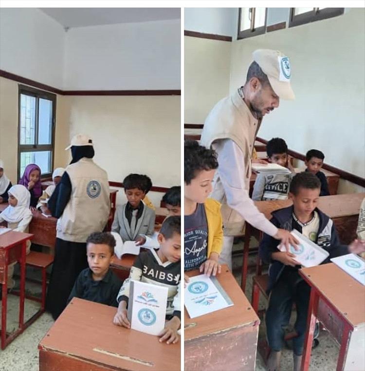 جمعية حصن حجرمين الخيرية التنموية تطلق المرحلة الأولى من مشروع تسليم الكتب الدراسية