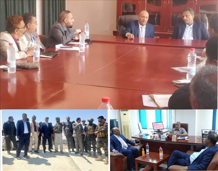 نائب وزير الصناعة والتجارة يزور أبين لبحث تطوير القطاع الصناعي والاستثماري