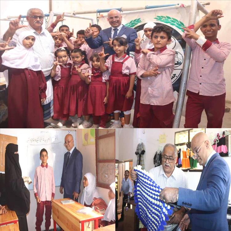 مدير عام محطة الحسوة الكهروحرارية ينفذ زيارة لجمعية الصم بلحج مشيدا بخدماتها تجاه فئة الصم