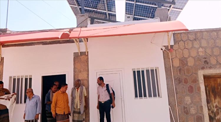 مدير عام ردفان يتفقد مشروع العيادة البيطرية