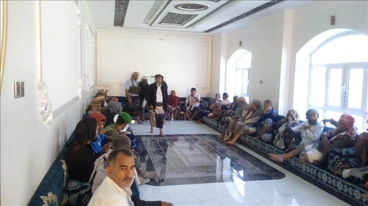 لقاء موسع لمكاتب يافع ومشاىخها في منطقة السعدي فلسان لمناقشة إقامة مركز مكيل الديني بيافع