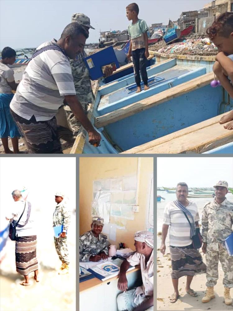 تواصل أعمال حصر البيانات تمهيداً لبرنامج ترقيم قوارب الصيد بشقرة للأسبوع الثالث على التوالي