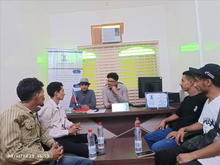 قيادة اتحاد طلاب جحاف تزور اتحاد طلاب الشعيب لتعزيز التعاون وتبادل الخبرات بين الجانبين