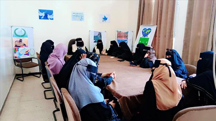 مبادرة "معاً للسلام" للنساء تناقش آليات بناء السلام وحل النزاعات في أبين على المستوى الوطني