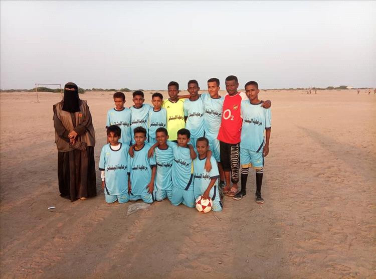 مؤسسة العلأ تدشن الزي الرياضي الجديد لفريق براعم حصن شداد