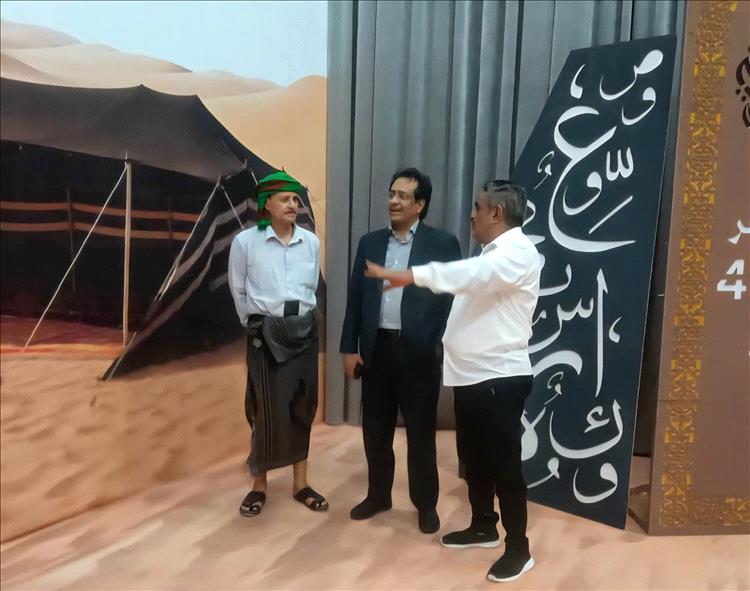 الوكيل الخليفي يطّلع على الاستعدادات النهائية لانطلاق النسخة الرابعة من مسابقة شاعر شبوة