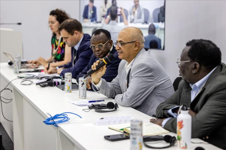 الشرجبي يؤكد في مؤتمر المناخ COP30 على ضرورة تحقيق العدالة في التمويل المناخي للدول الهشة