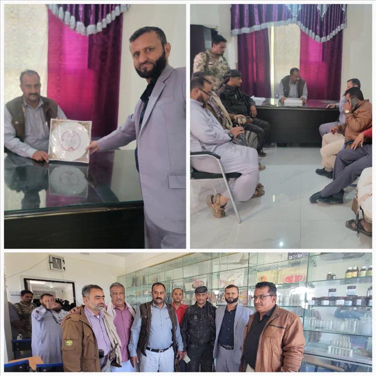 مدير عام مديرية قعطبة بكر الشاعري يزور مدارس الريادة الأهلية الخاصة بمدينة قعطبة