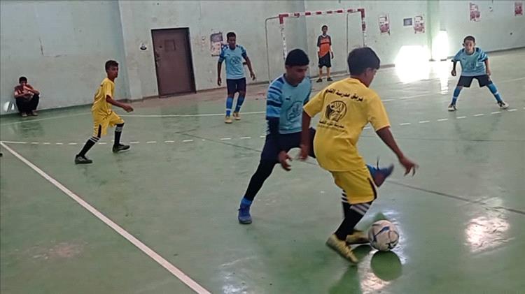 بطولة مدارس لحج الأهلية لكرة الصالات منافسة قوية وتأهل مستحق