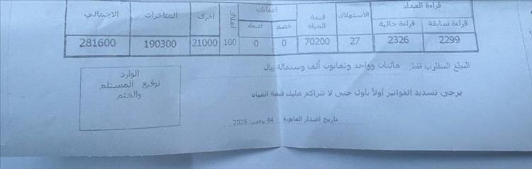 تعز.. مواطنو ذبحان يناشدون بوقف الرسوم التعجيزية على مشروع المياه ويطالبون بتشكيل لجنة تحقيق عاجلة