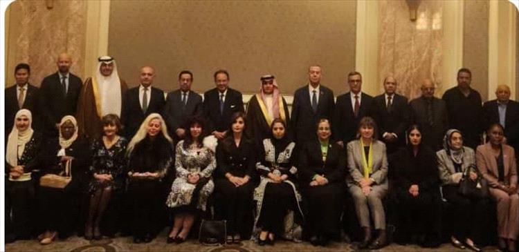 الرئيس علي ناصر محمد يشارك في حفل إطلاق تقرير الرائد حول النساء والفتيات الفلسطينيات 2025