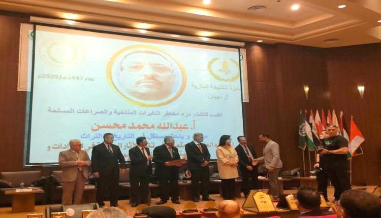 باحث يمني يفوز بجائزة عربية مرموقة في حماية الآثار من مخاطر النزاعات