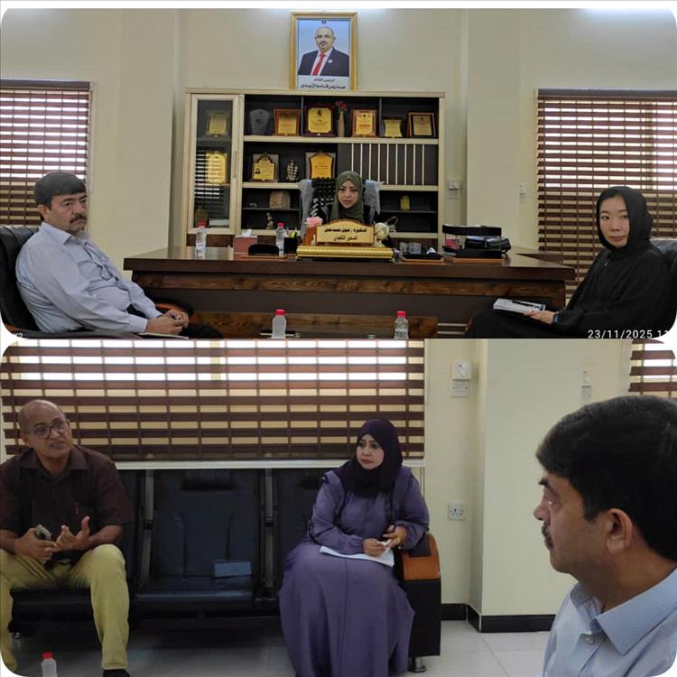 صندوق رعاية وتأهيل المعاقين بعدن يبحث تعزيز التعاون مع منظمة الهاندي كاب إنترناشونال