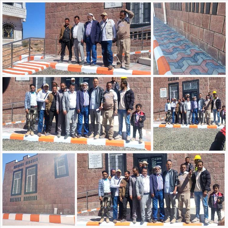 بتكليف المدير الشاعري: مدير مكتب الصحة بمديرية قعطبة يستلم الوحدة الصحية الكتمي ويثمّن دعم منظمة كير العالمية