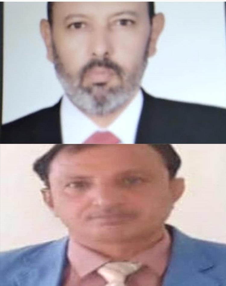 القادري والمدحدح يعزيان الدكتور خالد جابر مديرعام مكتب الصحة والسكان لحج بوفاه والده.