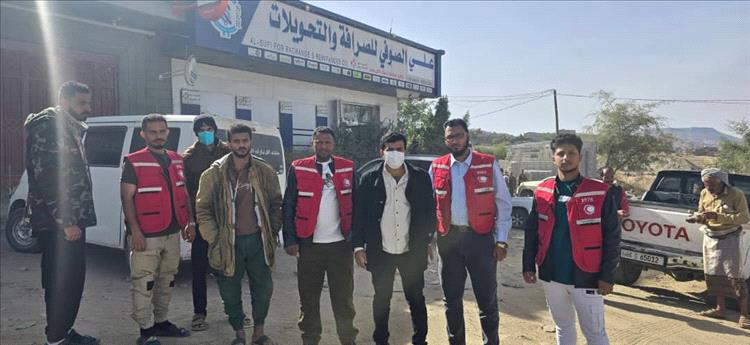 تدشين صرف المساعدات النقدية بمديرية الحد الممولة من الصليب الاحمر الدولي