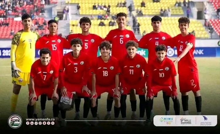 منتخب الناشئين يستكمل تدريباته التحضيرية لمواجهة المنتخب الكمبودي