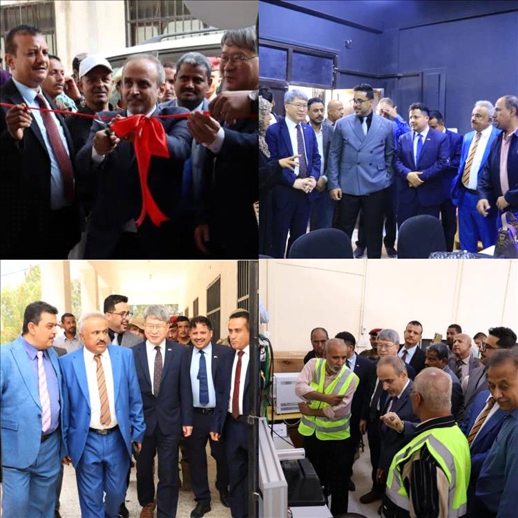 السقاف والشكلية يستقبلان سفير كوريا الجنوبية بالمعهد التقني الصناعي في العاصمة عدن