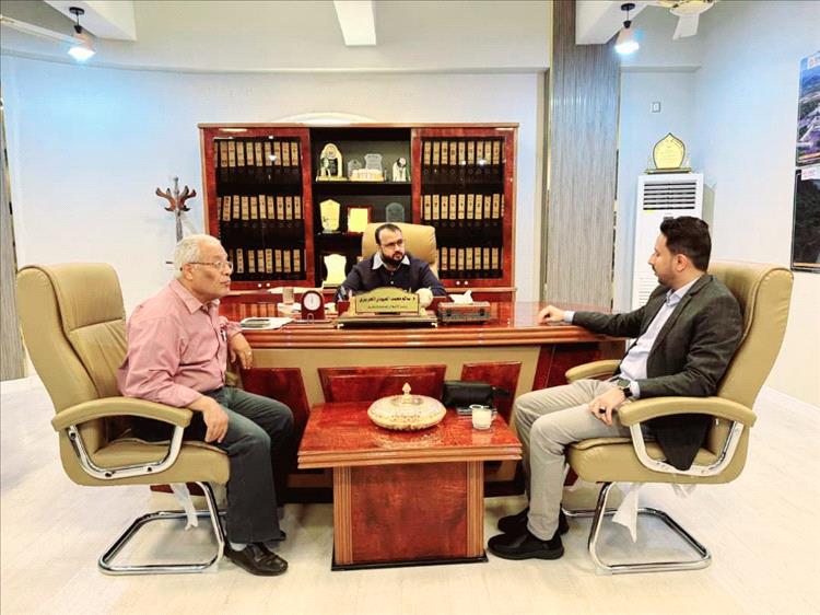 وزير الأشغال يناقش مع رئيس هيئة الأراضي توحيد الجهود في التخطيط العمراني