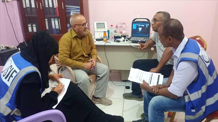 وفد منظمة الإعانة الفرنسية الإسلامية يزور مستوصف د. صالح التخصصي  ويبحث سبل التعاون لخدمة طلاب ردفان