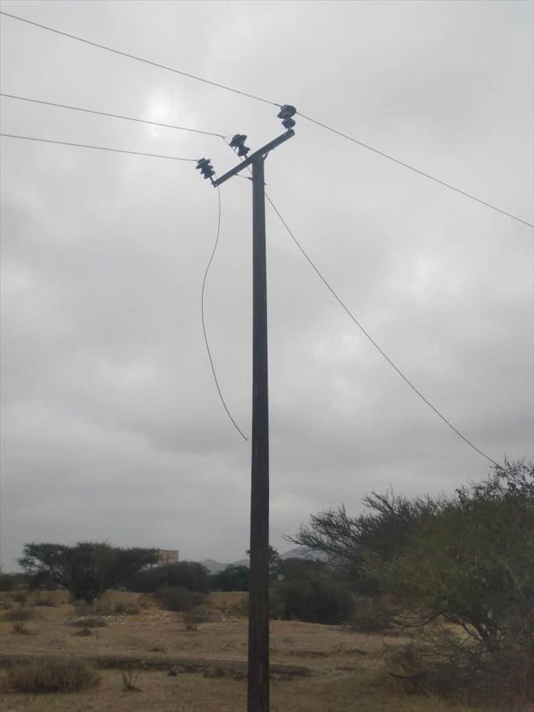 تخريب وسرقة تطال خطوط الكهرباء المغذية لمديرية مودية