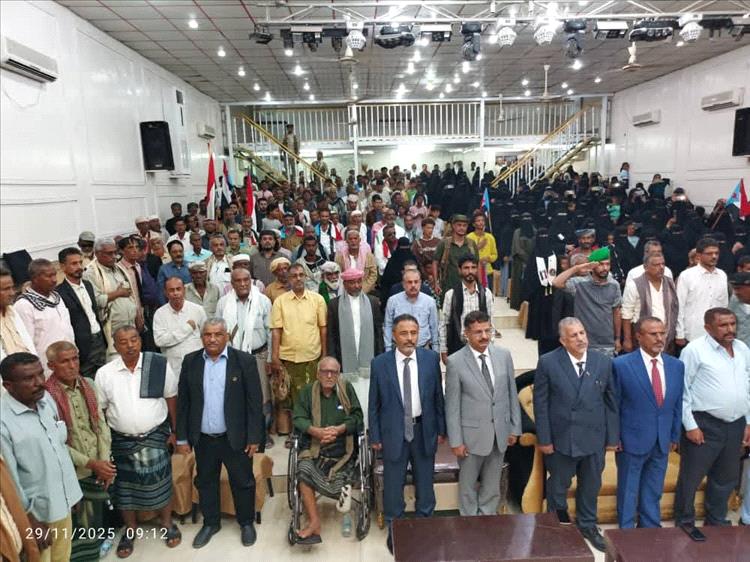 احتفاء بهيج بذكرى الاستقلال رقم (58) في أبين