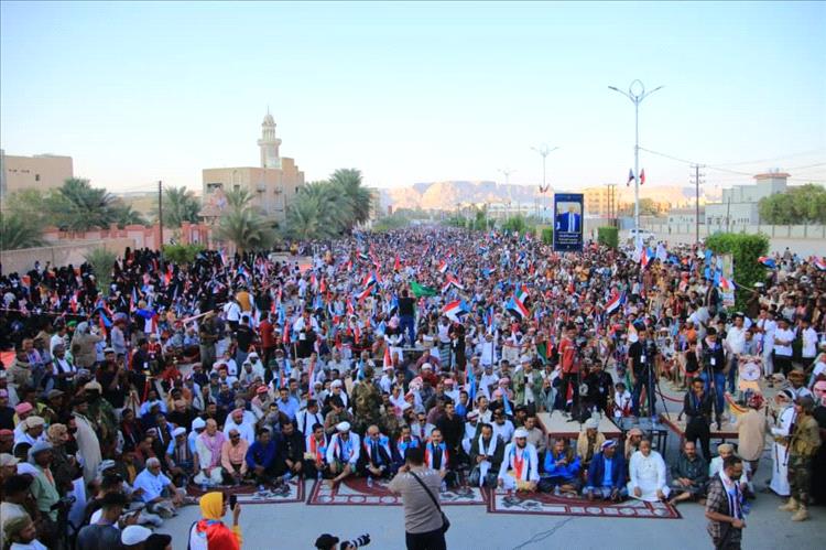 بيان جماهيري صادر عن فعالية سيئون يؤكد التمسك بخيار استعادة دولة الجنوب