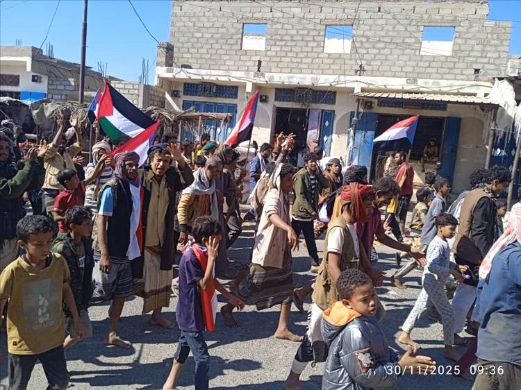 المجلس  الأعلى للحراك الثوري الجنوبي يقيم مسيرات جماهيرية حاشدة بالذكرى ال58 لعيد الجلاء ال30 من نوفمبر في مديريتي زنجبار ـ لودر